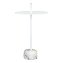  Zuo Will 109563 Side Table - White IMAGE 4