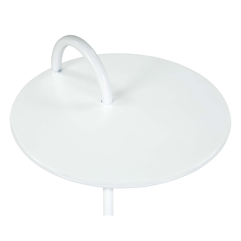  Zuo Will 109563 Side Table - White IMAGE 6