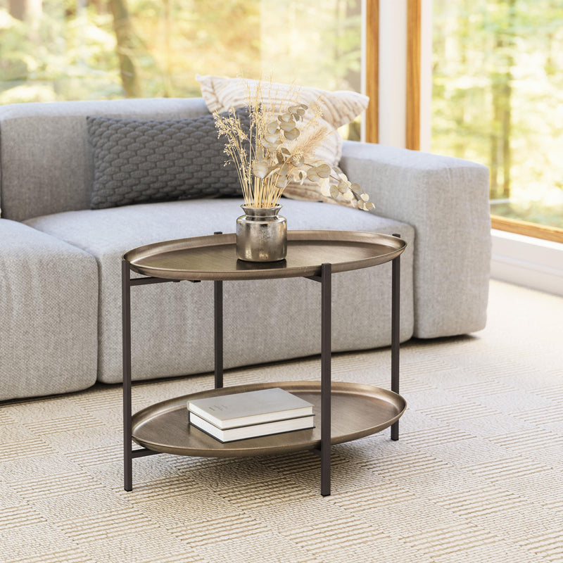  Zuo Bronson 109598 Coffee Table - Bronze IMAGE 7