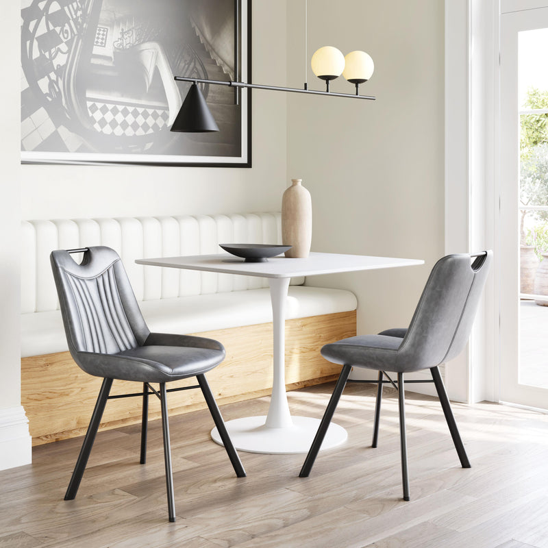  Zuo Molly 109559 Dining Table - White IMAGE 6