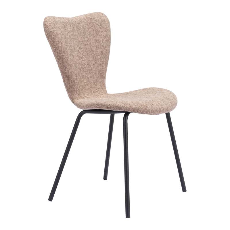  Zuo Tollo 109628 Dining Chair - Brown IMAGE 6