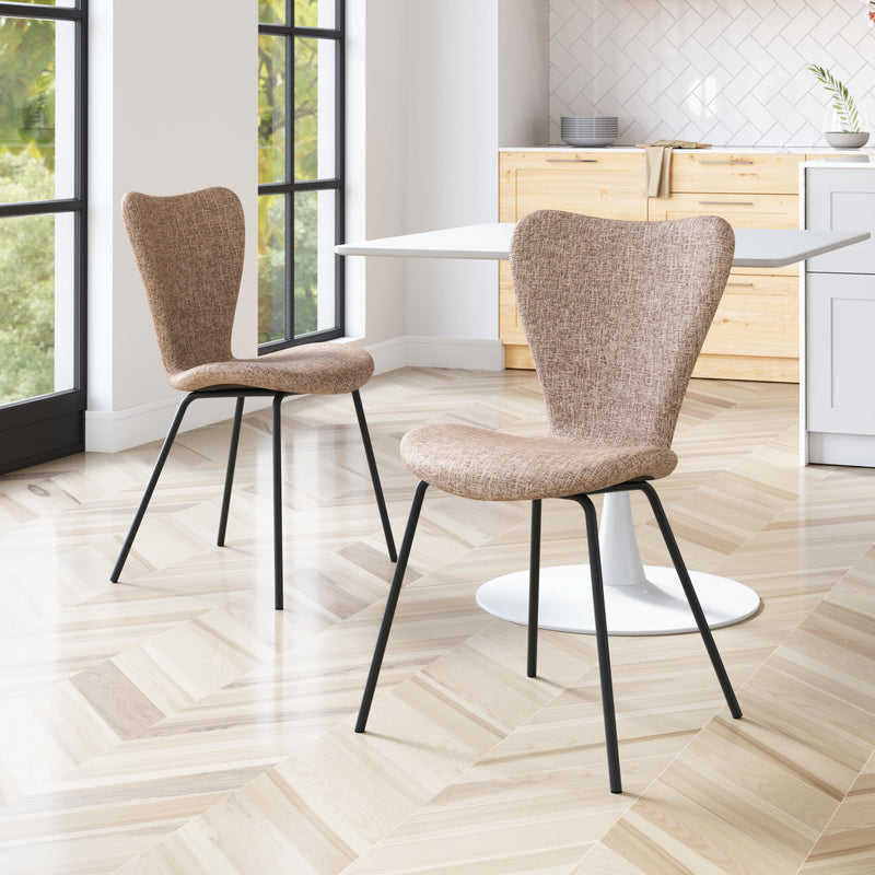  Zuo Tollo 109628 Dining Chair - Brown IMAGE 8