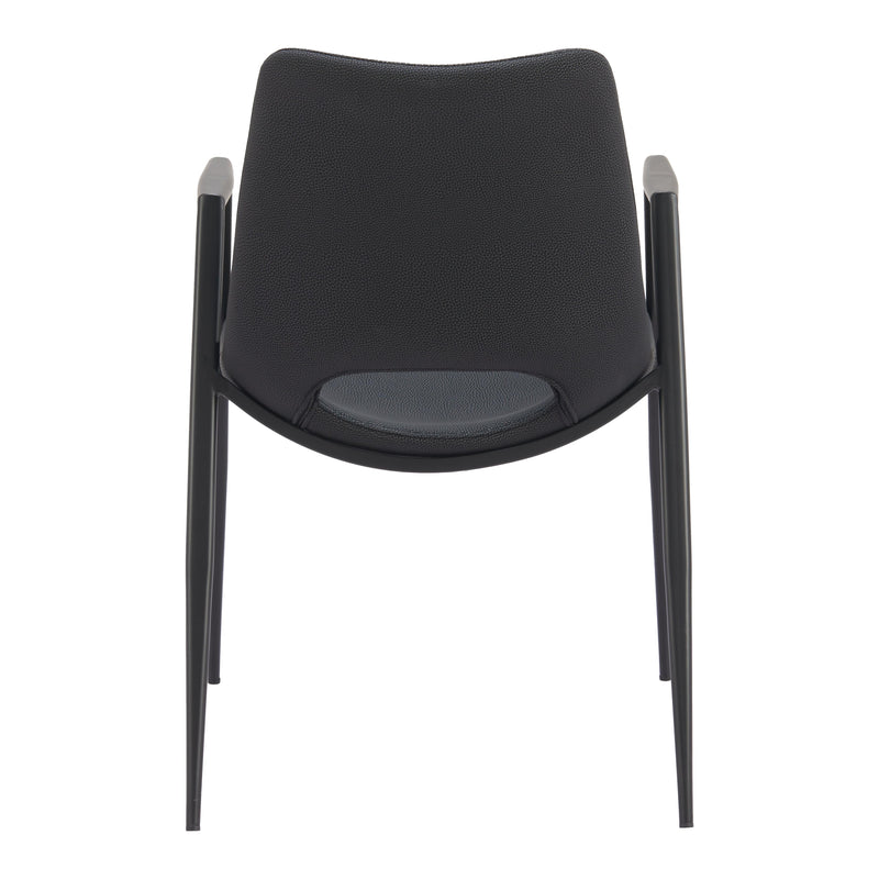  Zuo Desi 109534 Dining Chair - Black IMAGE 4
