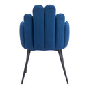  Zuo Noosa 109654 Dining Chair - Navy Blue IMAGE 4