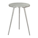  Zuo Politik 109465 Side Table - Silver IMAGE 3