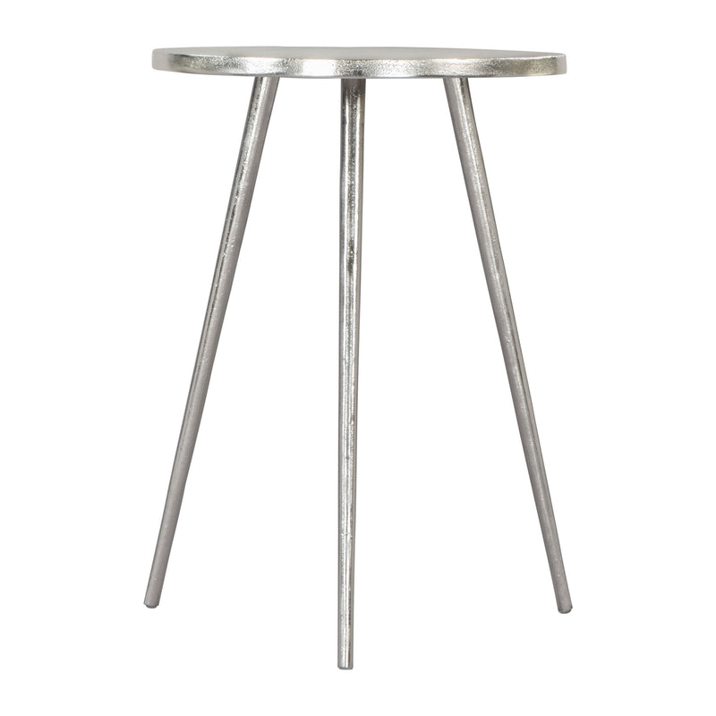  Zuo Politik 109465 Side Table - Silver IMAGE 4