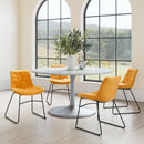  Zuo Tammy 109335 Dining Chair - Yellow IMAGE 9