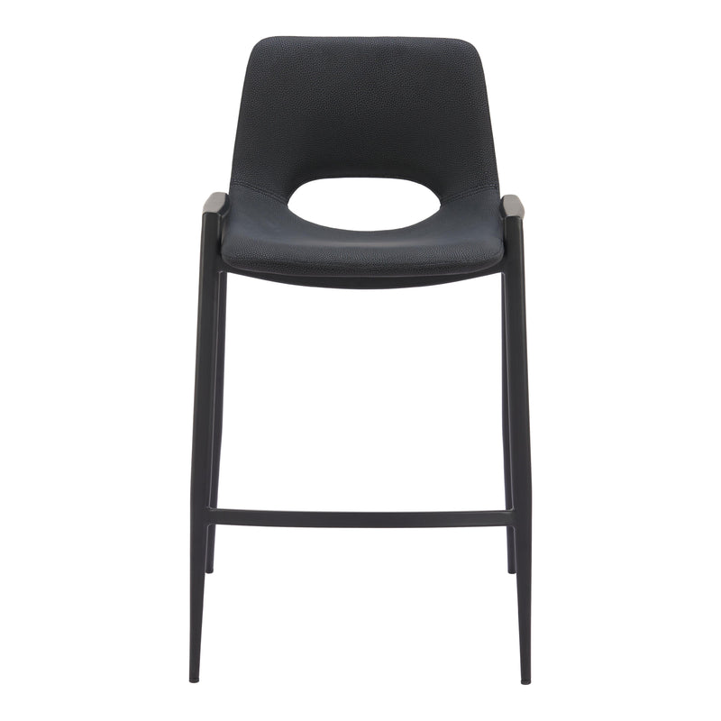  Zuo Desi 109537 Counter Stool - Black IMAGE 3