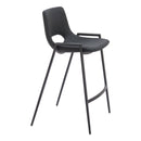  Zuo Desi 109537 Counter Stool - Black IMAGE 6