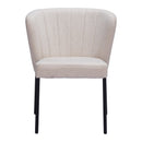  Zuo Aimee 109678 Dining Chair - Beige IMAGE 3