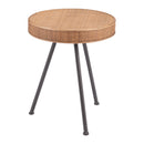  Zuo Stuart 109593 Side Table - Natural IMAGE 1