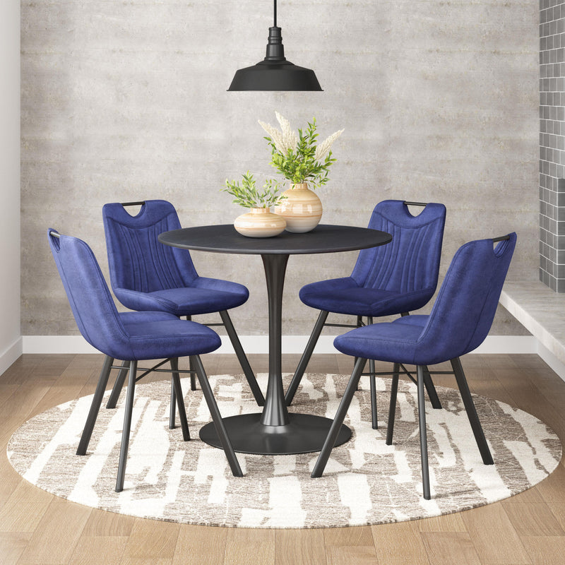  Zuo Opus 109558 Dining Table - Black IMAGE 5