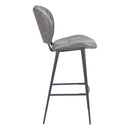  Zuo Terrence 109340 Barstool - Vintage Grey IMAGE 2