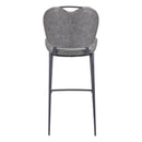  Zuo Terrence 109340 Barstool - Vintage Grey IMAGE 4