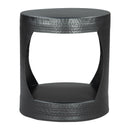  Zuo Nuuk 109757 Side Table - Black IMAGE 1