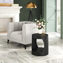  Zuo Nuuk 109757 Side Table - Black IMAGE 7
