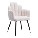  Zuo Noosa 109657 Dining Chair - Ivory IMAGE 1