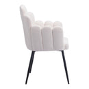  Zuo Noosa 109657 Dining Chair - Ivory IMAGE 2