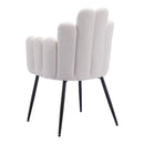  Zuo Noosa 109657 Dining Chair - Ivory IMAGE 5