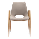  Zuo Desi 109731 Dining Chair - Beige & Gold IMAGE 3