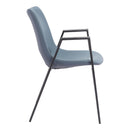  Zuo Desi 109536 Dining Chair - Azure Grey IMAGE 2