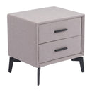  Zuo Halle 109623 Side Table - Grey IMAGE 1