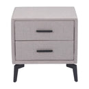  Zuo Halle 109623 Side Table - Grey IMAGE 3