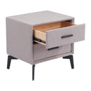  Zuo Halle 109623 Side Table - Grey IMAGE 7