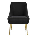  Zuo Maxine 109717 Dining Chair - Black & Gold IMAGE 3