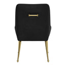  Zuo Maxine 109717 Dining Chair - Black & Gold IMAGE 4