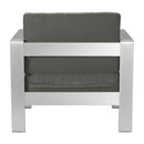  Zuo Cosmopolitan 703985 Armchair - Dark Grey IMAGE 4