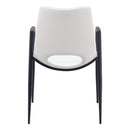  Zuo Desi 109535 Dining Chair - White IMAGE 4