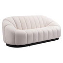  Zuo Bhutan 109341 Sofa - Cream IMAGE 1