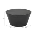  Zuo Durban 109754 Coffee Table - Black IMAGE 7
