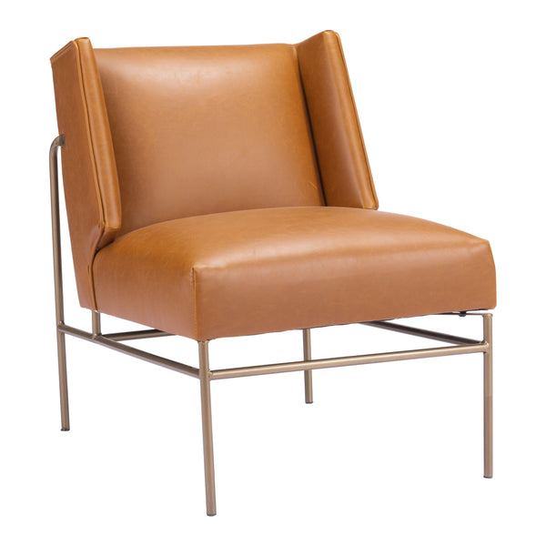  Zuo Atlanta 109515 Accent Chair - Brown IMAGE 1