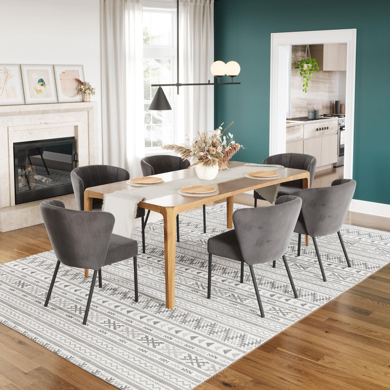  Zuo Aimee 109679 Dining Chair - Grey IMAGE 10