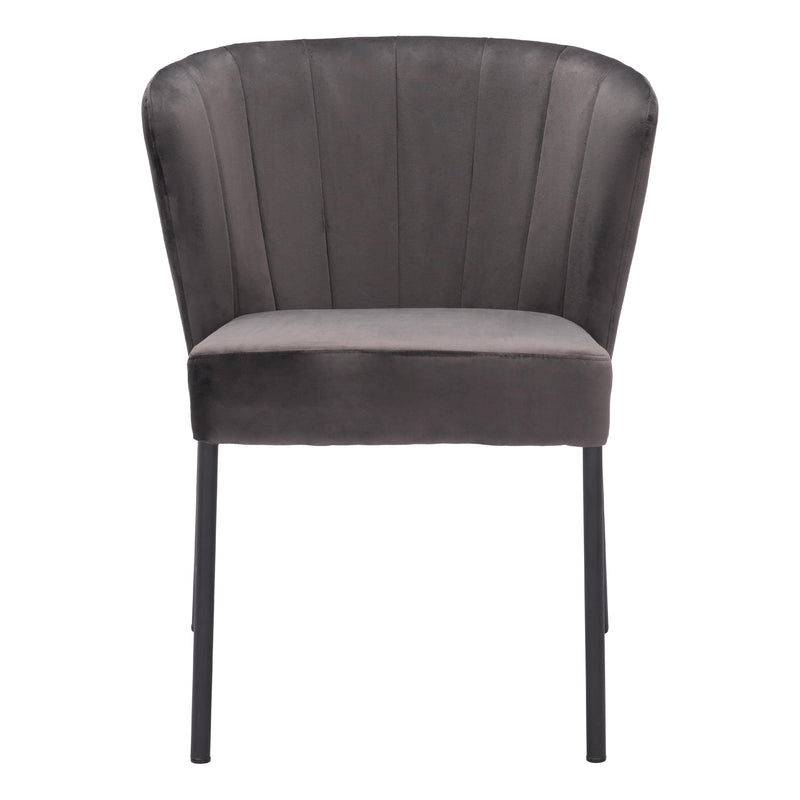  Zuo Aimee 109679 Dining Chair - Grey IMAGE 3