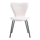  Zuo Thibideaux 109658 Dining Chair - Ivory IMAGE 3