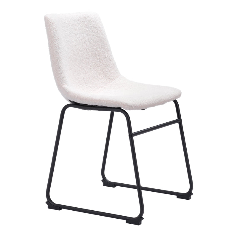  Zuo Smart 109651 Dining Chair - Ivory IMAGE 6