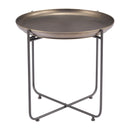  Zuo Bronson 109596 Side Table - Bronze IMAGE 2