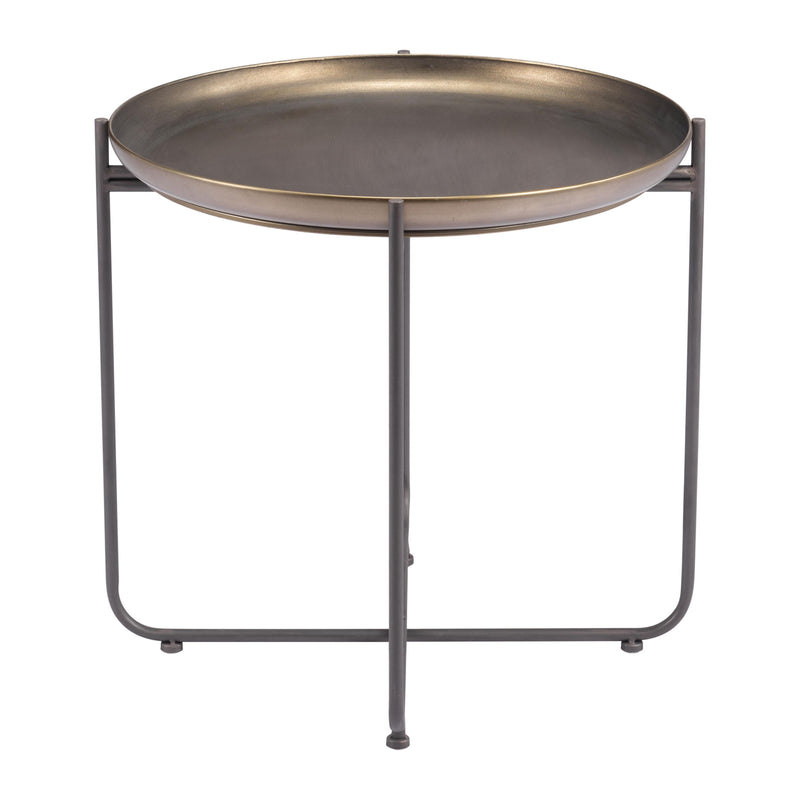  Zuo Bronson 109596 Side Table - Bronze IMAGE 3