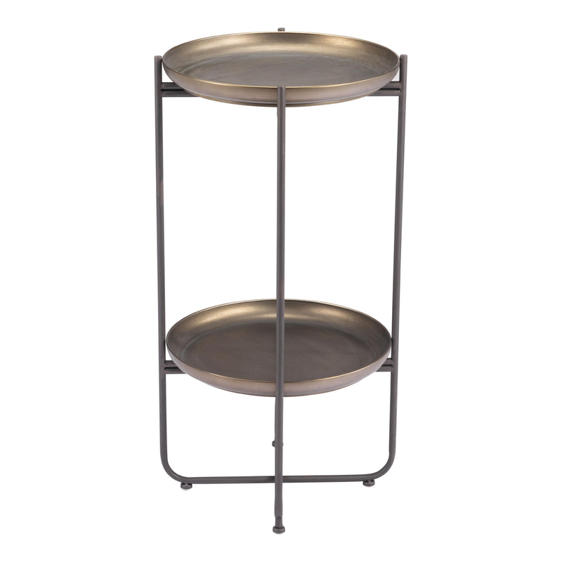  Zuo Bronson 109597 Accent Table - Bronze IMAGE 3
