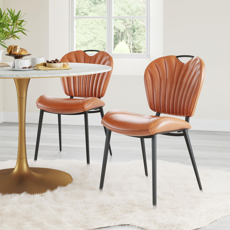  Zuo Terrence 109337 Dining Chair - Vintage Brown IMAGE 10