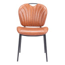  Zuo Terrence 109337 Dining Chair - Vintage Brown IMAGE 3