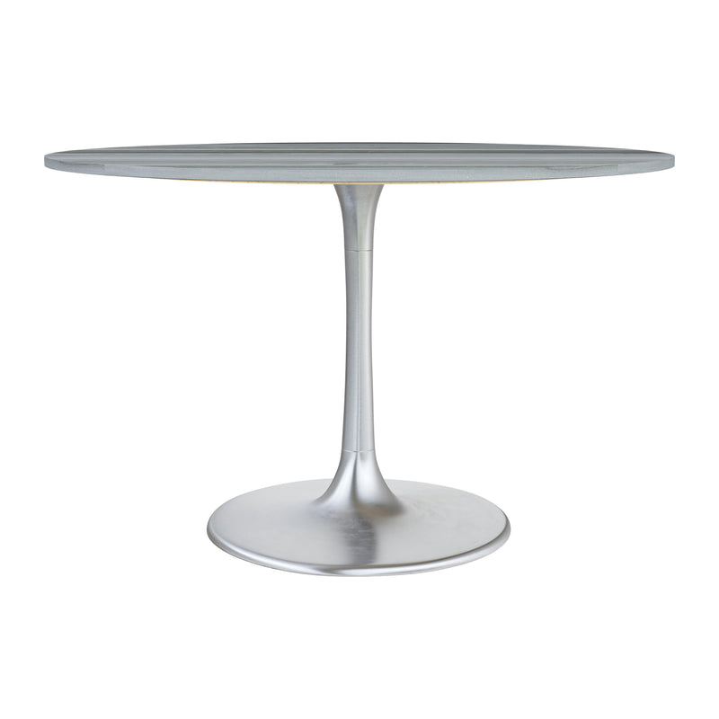  Zuo Star City 109446 Dining Table - Grey & Silver IMAGE 2