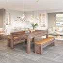  Zuo Bonker 109497 Storage Bench - Brown IMAGE 11