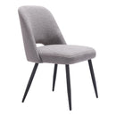  Zuo Teddy 109328 Dining Chair - Grey IMAGE 6