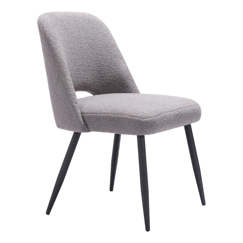  Zuo Teddy 109328 Dining Chair - Grey IMAGE 6