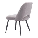  Zuo Teddy 109328 Dining Chair - Grey IMAGE 7