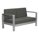  Zuo Cosmopolitan 703986 Sofa - Dark Grey IMAGE 1